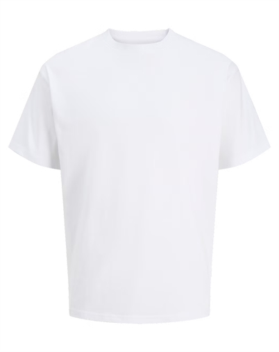 Jack & Jones - JJEOrganic Relaxed T-shirt - Bright White
